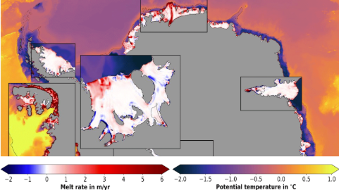 Antarctic Ice Shelf-Ocean Interaction